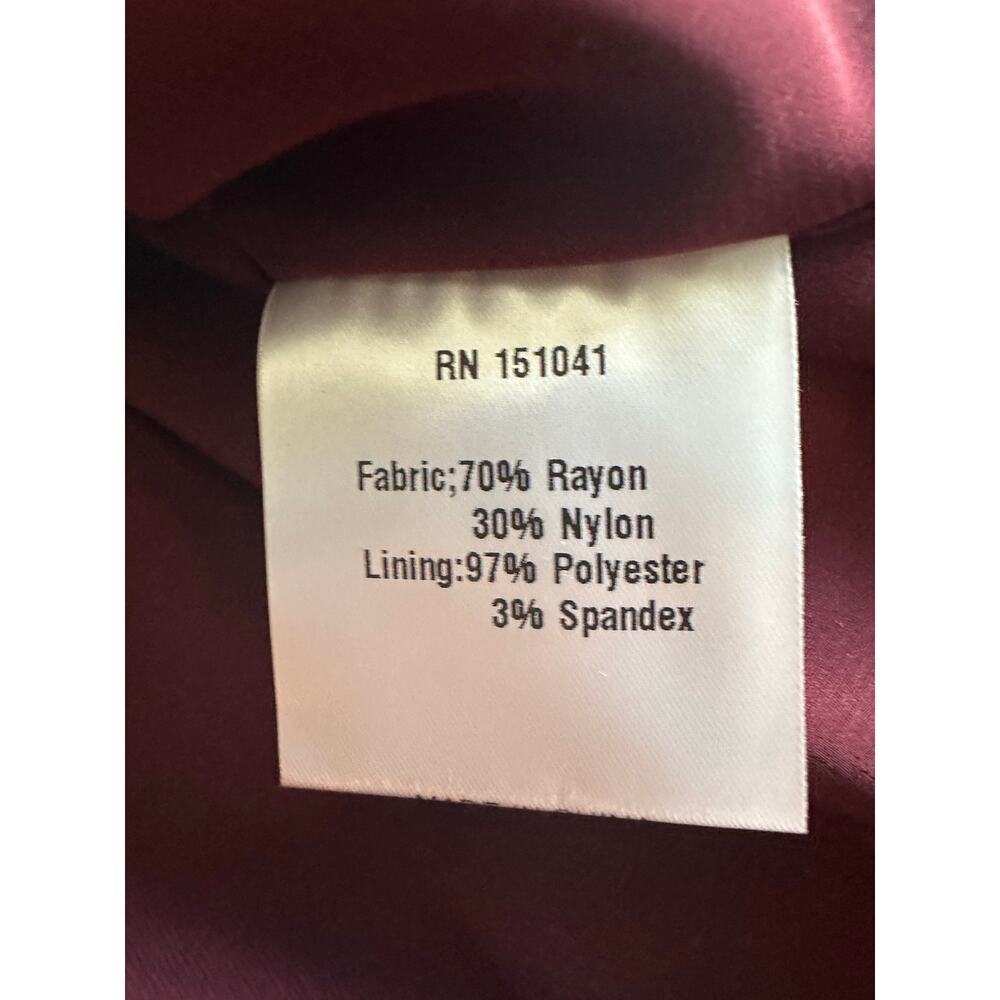 o.p.t. Sz XS Hasher Smocked Velvet Mini Dress Gathered Bell‎ Sleeve Square Neck - Picture 7 of 15